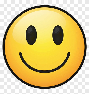 Yellow Smiley Face PNG