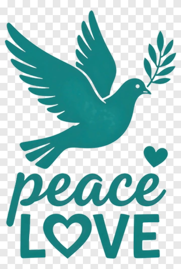 Dove With Olive Branch Symbolizing Peace And Love PNG