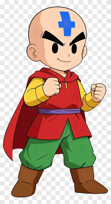Tien From Dragon Ball PNG
