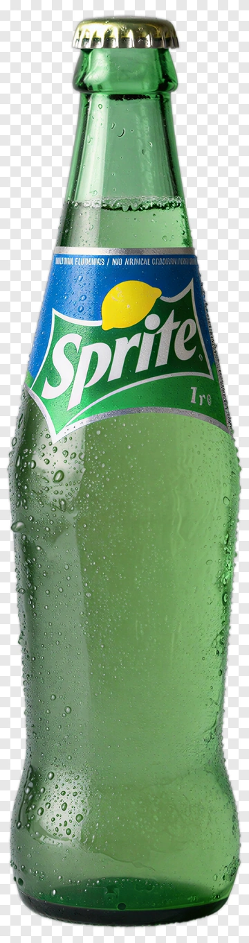 Sprite Lemon Soda Bottle PNG