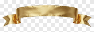 Gold Ribbon PNG