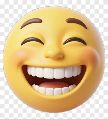 Laughing Emoji With Big Smile PNG