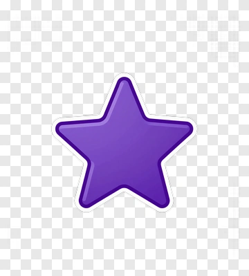 Purple Star PNG