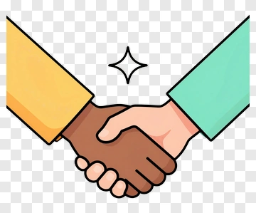 Handshake Illustration PNG