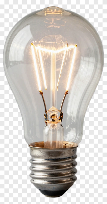 Incandescent Light Bulb PNG