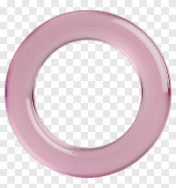 Pink Transparent Ring PNG