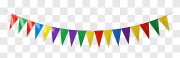 Rainbow Triangle Banner PNG