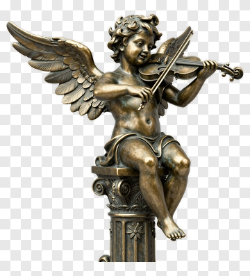Cherry Playing Violin PNG