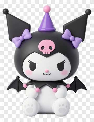 Kuromi In Halloween Costume PNG