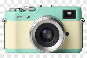 Mint Green Camera PNG
