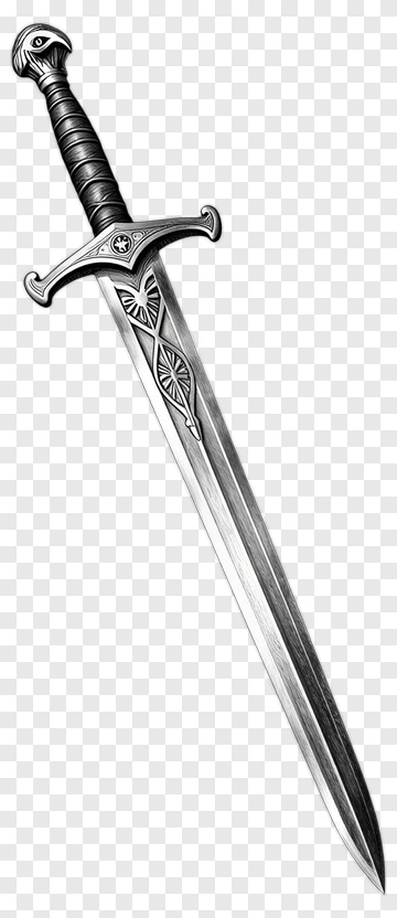 Silver Sword PNG