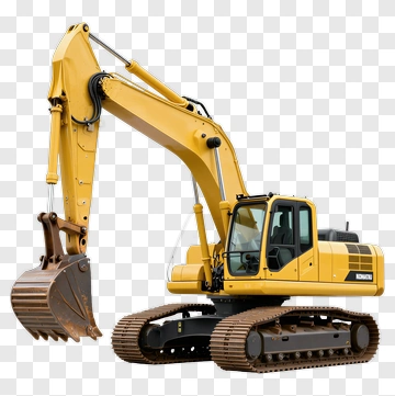 Komatsu Excavator PNG