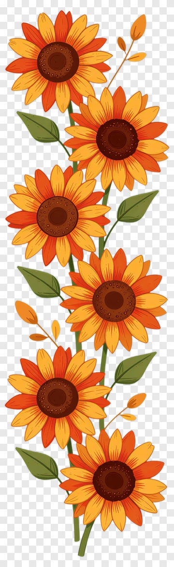 Sunflower Bouquet PNG