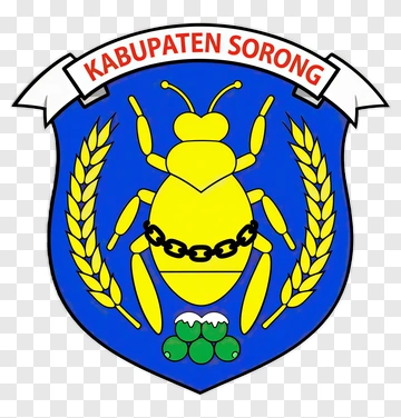 Kabupaten Sorong Emblem PNG