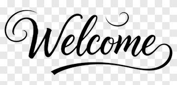 Welcome Script PNG