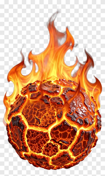 Volcano Lava Fire Rock PNG
