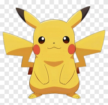 Pikachu Cartoon Character PNG