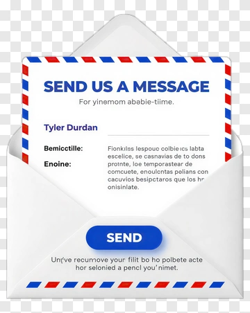 Envelope With Message Card Design PNG