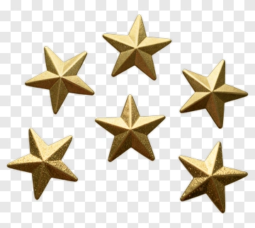 Golden Stars PNG