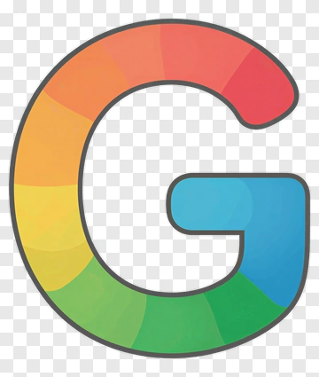 Rainbow Letter G PNG