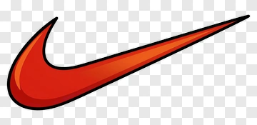 Nike Logo In Red PNG