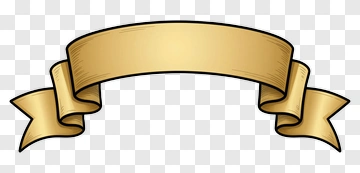 Golden Ribbon PNG