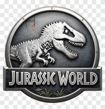 Tyrannosaurus Rex In Jurassic World Logo PNG