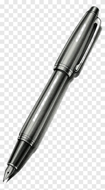 Fountain Pen Drawing PNG