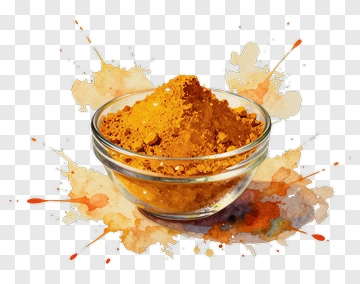 Curry Powder In A Bowl PNG