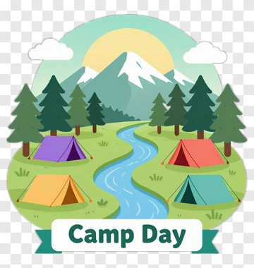 Camp Day PNG