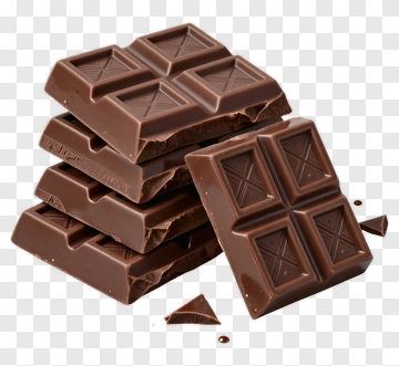 Stack Of Chocolate Bars PNG