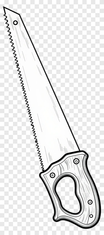 Hand-drawn Saw PNG