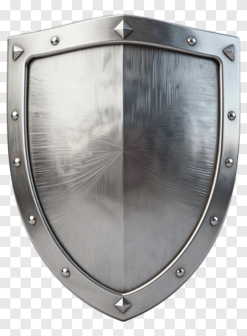 Silver Shield PNG