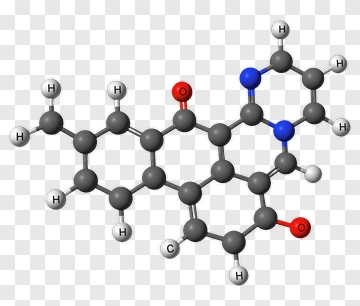 Molecular Structure Of An Organic Compound PNG