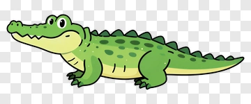 Cartoon Crocodile PNG