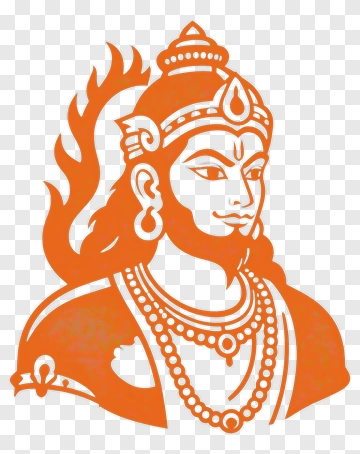 Hanuman The Hindu God PNG
