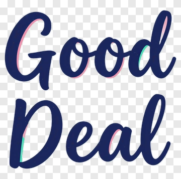 Good Deal Typography PNG