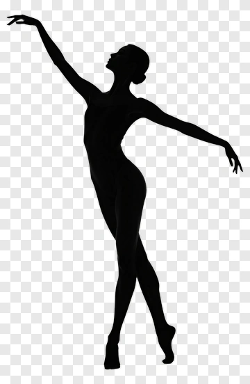 Ballerina In Silhouette PNG