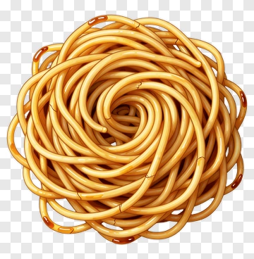 Golden Noodle PNG