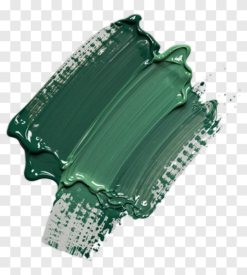 Green Paint Smear PNG