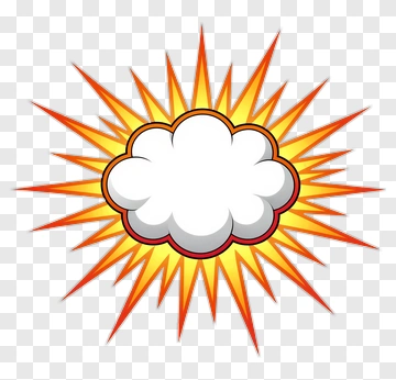 Cartoon Explosion Symbol PNG