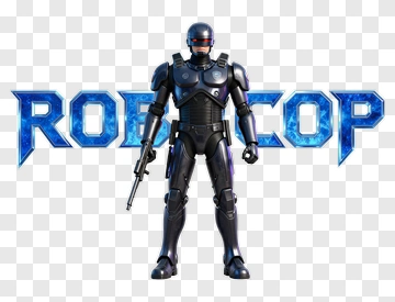 RoboCop In Full Armor PNG
