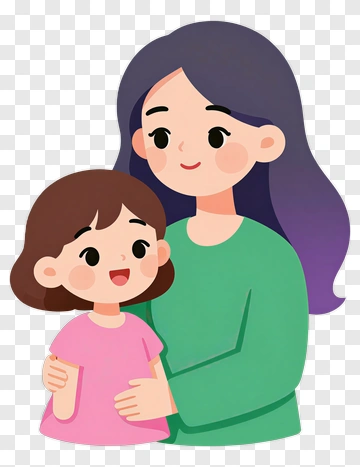 Mother And Child Holding Hands PNG