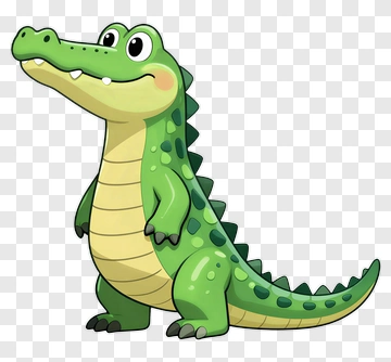 Cartoon Crocodile PNG