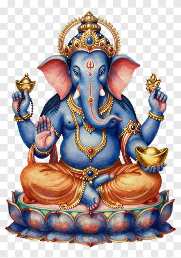 Ganesha The Hindu Deity PNG