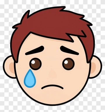 Crying Boy Emoji PNG