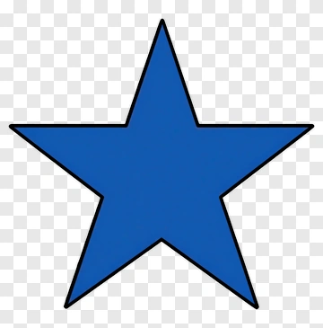 Blue Star PNG