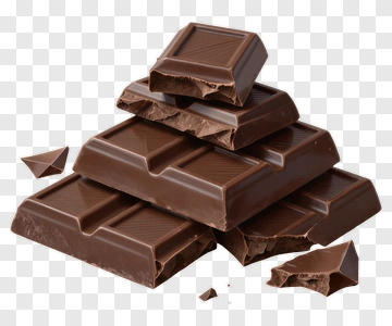 Stack Of Chocolate Bars PNG