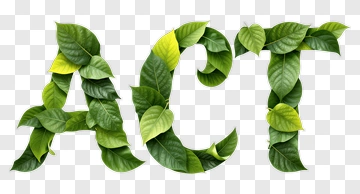 ACT Made Of Leaves PNG