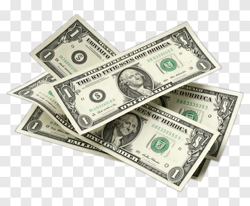 Stack Of Dollar Bills PNG
